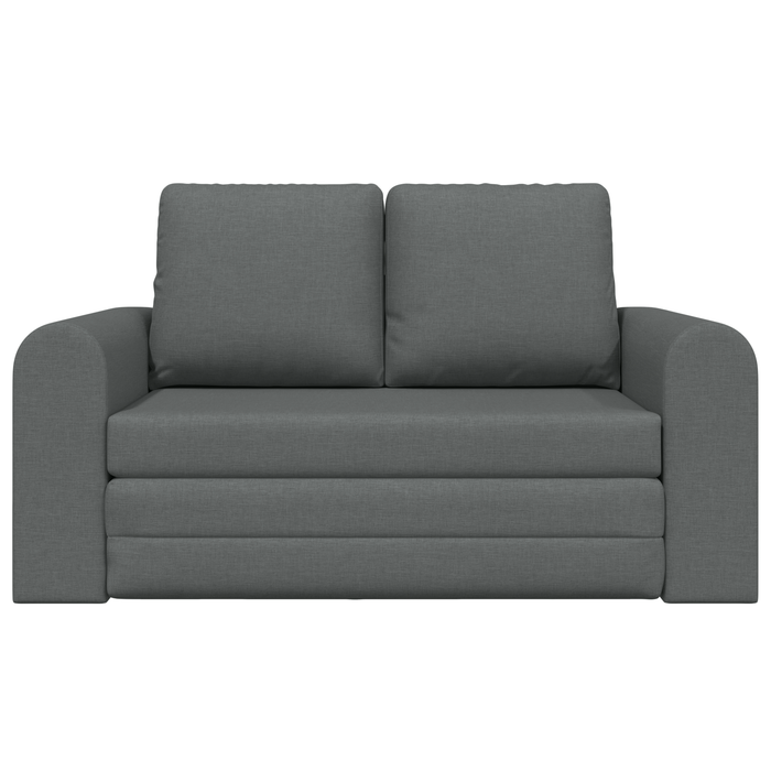Canapea Pat 2 în 1 Gri închis 148x71x83 cm Stofă - WALTI WALTI