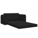 Sofa pat 2 în 1 Negru 148x71x83 cm Catifea - WALTI WALTI