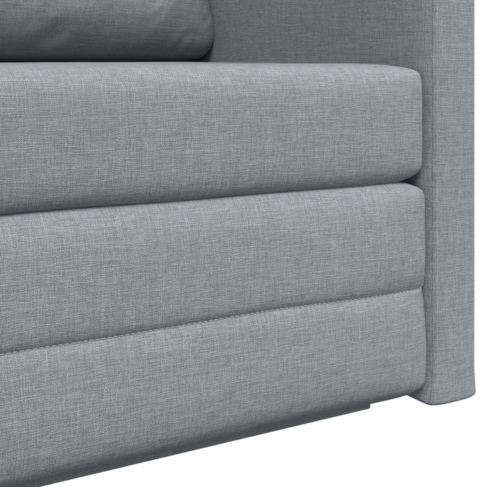 Canapea Sofa Bed 2-in-1 Gri deschis 124x71x78 cm - WALTI WALTI