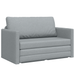 Canapea Sofa Bed 2-in-1 Gri deschis 124x71x78 cm - WALTI WALTI