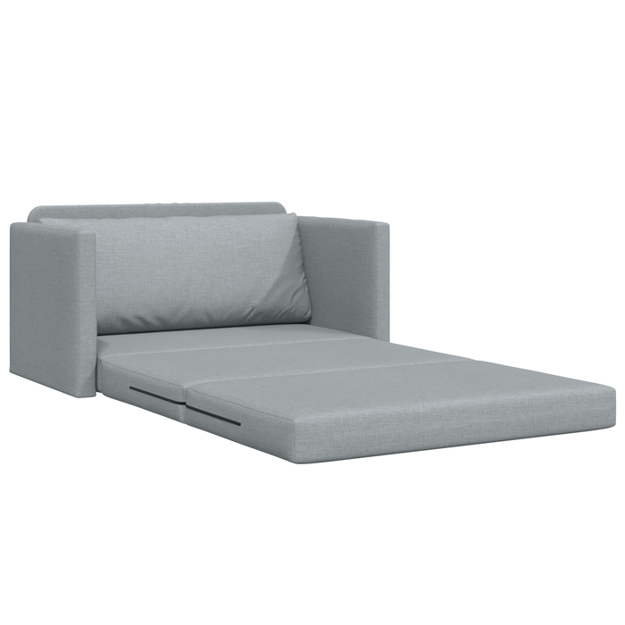 Canapea Sofa Bed 2-in-1 Gri deschis 124x71x78 cm - WALTI WALTI