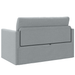 Canapea Sofa Bed 2-in-1 Gri deschis 124x71x78 cm - WALTI WALTI