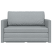 Canapea Sofa Bed 2-in-1 Gri deschis 124x71x78 cm - WALTI WALTI