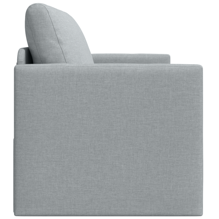 Canapea Sofa Bed 2-in-1 Gri deschis 124x71x78 cm - WALTI WALTI