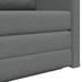 Canapea pat 2 în 1 gri închis 124x71x78 cm material textil - WALTI WALTI