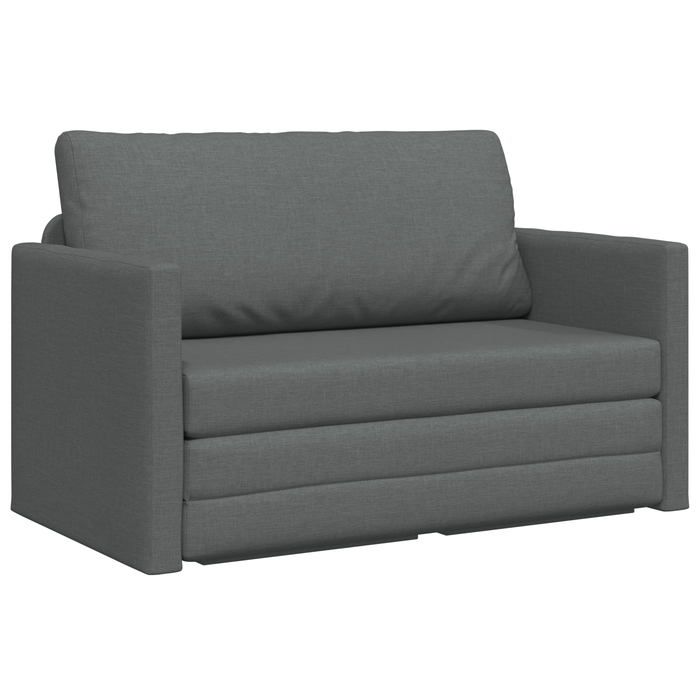 Canapea pat 2 în 1 gri închis 124x71x78 cm material textil - WALTI WALTI