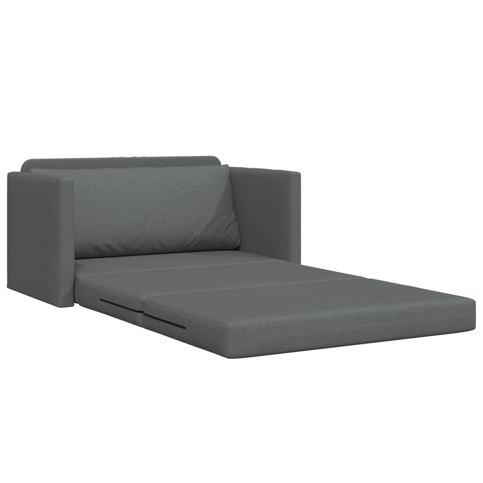 Canapea pat 2 în 1 gri închis 124x71x78 cm material textil - WALTI WALTI