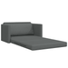 Canapea pat 2 în 1 gri închis 124x71x78 cm material textil - WALTI WALTI