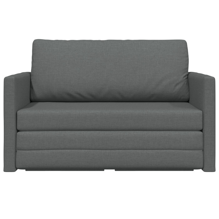 Canapea pat 2 în 1 gri închis 124x71x78 cm material textil - WALTI WALTI