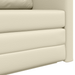Canapea Pat 2 în 1 Crem 124x71x78 cm Piele Sintetică - WALTI WALTI