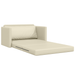 Canapea Pat 2 în 1 Crem 124x71x78 cm Piele Sintetică - WALTI WALTI