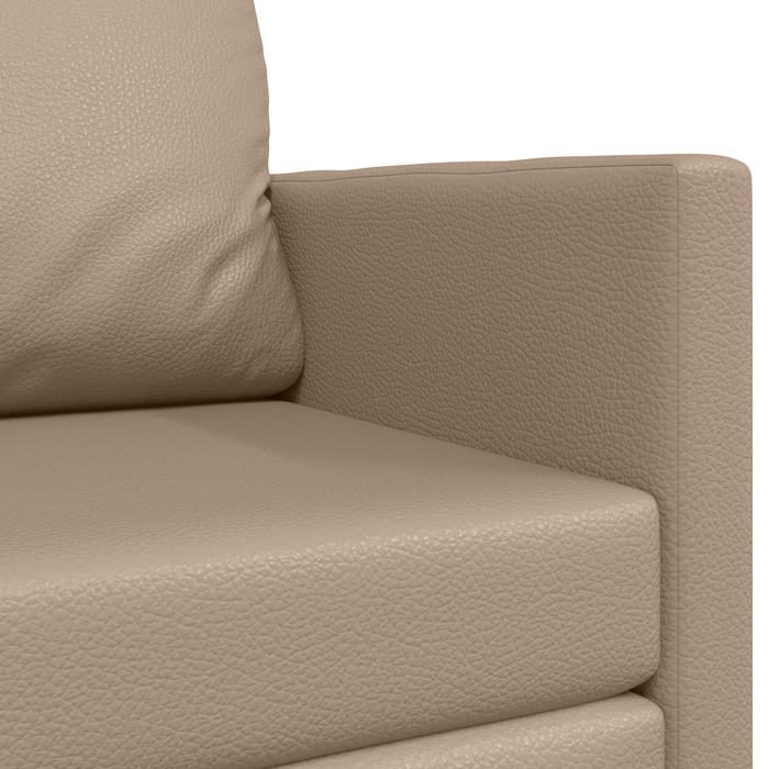 Canapea Pat 2 în 1 Cappuccino 124x71x78 cm Faux Leather - WALTI WALTI