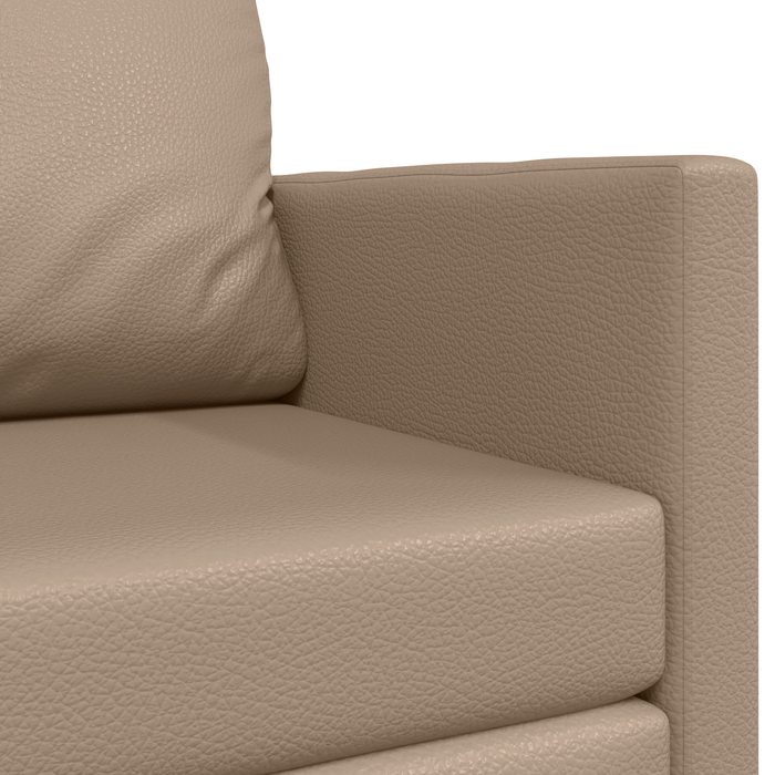 Canapea Pat 2 în 1 Cappuccino 124x71x78 cm Faux Leather - WALTI WALTI