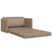 Canapea Pat 2 în 1 Cappuccino 124x71x78 cm Faux Leather - WALTI WALTI