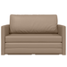 Canapea Pat 2 în 1 Cappuccino 124x71x78 cm Faux Leather - WALTI WALTI