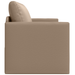 Canapea Pat 2 în 1 Cappuccino 124x71x78 cm Faux Leather - WALTI WALTI
