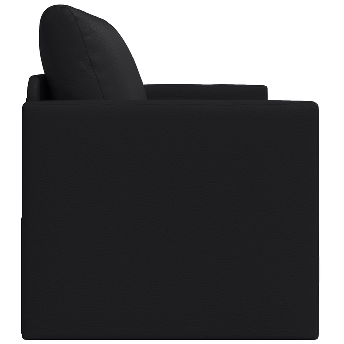 Canapea de Podea Pat 2 în 1 Neagră 124x71x78 cm Piele Sintetică - WALTI WALTI