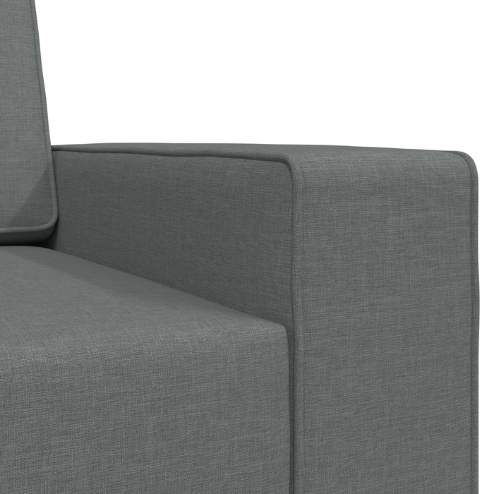 Canapea Pat 2-in-1 Gri Închis 245x150x60.5 cm Material - WALTI WALTI