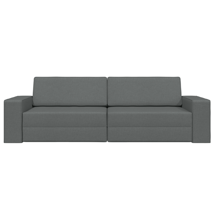 Canapea Pat 2-in-1 Gri Închis 245x150x60.5 cm Material - WALTI WALTI
