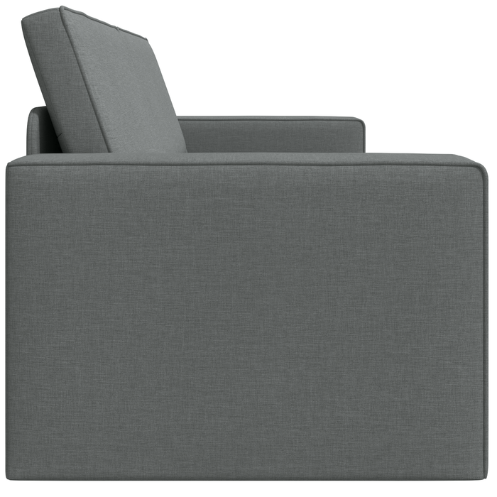 Canapea Pat 2-in-1 Gri Închis 245x150x60.5 cm Material - WALTI WALTI