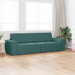 Canapea Pat de Podea 2 în 1 Verde Închis 245x150x60.5 cm Material Textil - WALTI WALTI