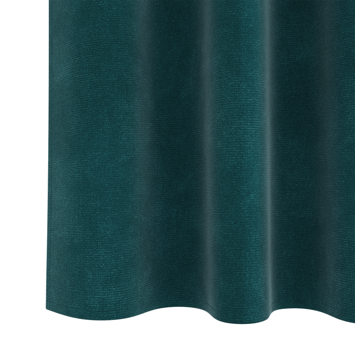 Draperii opace cu bandă superioară, 2 buc. verde închis catifea - WALTI WALTI