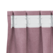 Draperii opace cu bandă superioară, 2 buc., roz închis, catifea - WALTI WALTI