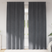 Draperii opace cu bandă superioară, 2 buc., gri deschis, catifea - WALTI WALTI