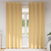 Perdele cu perdele 2 pcs Bej 260 x 140 cm Poliester - WALTI WALTI