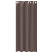 Perdele cu perdele 2 pcs Maro închis 260 x 140 cm Poliester - WALTI WALTI