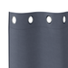 Perdele cu perdele 2 pcs Antracit 225 x 140 cm Poliester - WALTI WALTI