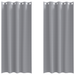 Perdele cu perdele 2 pcs Gri deschis 260 x 140 cm Poliester - WALTI WALTI