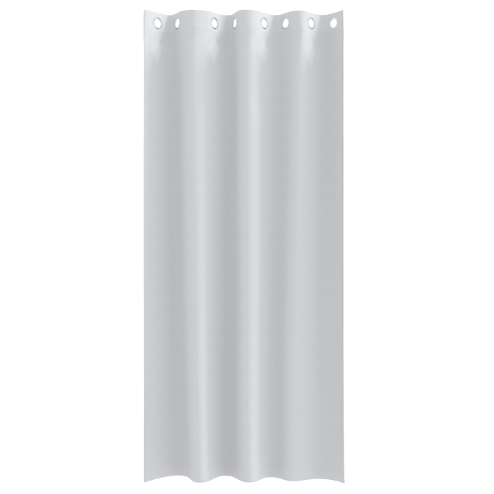 Perdele cu perdele 2 pcs Gri deschis 260 x 140 cm Poliester - WALTI WALTI