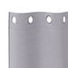 Perdele cu perdele 2 pcs Gri metalic 175 x 140 cm Poliester - WALTI WALTI