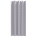 Perdele cu perdele 2 pcs Gri metalic 225 x 140 cm Poliester - WALTI WALTI