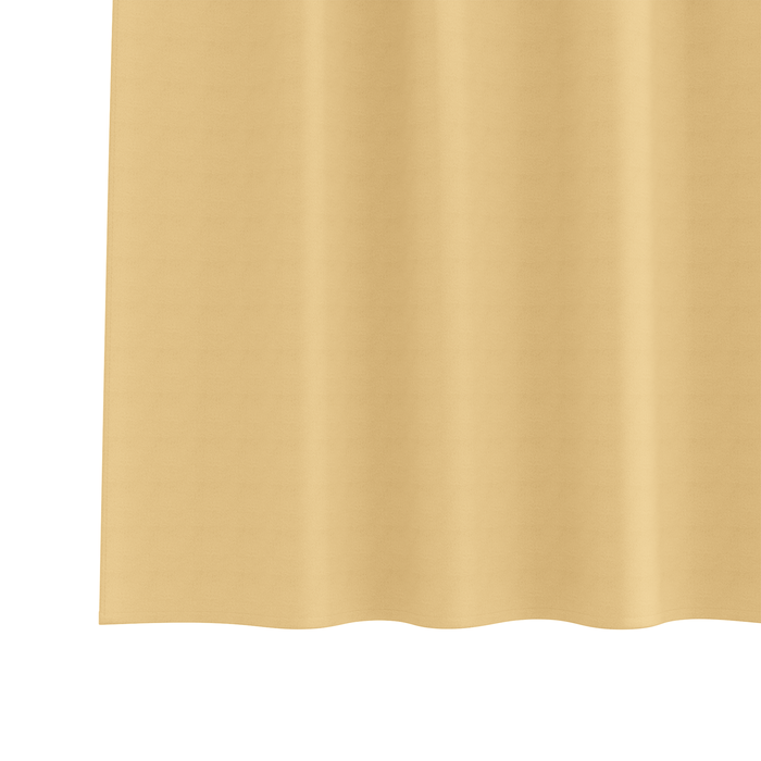 Perdele opace cu perdele 2 pcs Bej 140 x 140 cm Poliester - WALTI WALTI