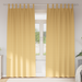 Perdele opace cu perdele 2 pcs Bej 225 x 140 cm Poliester - WALTI WALTI