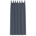 Perdele opace cu perdele 2 pcs Antracit 225 x 140 cm Poliester - WALTI WALTI