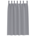 Perdele opace 2 pcs Gri deschis 175 x 140 cm Poliester - WALTI WALTI
