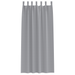 Perdele opace 2 pcs Gri deschis 260 x 140 cm Poliester - WALTI WALTI