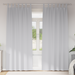 Perdele opace 2 pcs Gri deschis 225 x 140 cm Poliester - WALTI WALTI