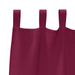 Perdele opace cu perdele 2 pcs bordo 225 x 140 cm Poliester - WALTI WALTI