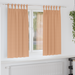 Perdele opace 2 pcs Maro deschis 175 x 140 cm Poliester - WALTI WALTI
