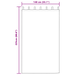Perdele opace cu perdele 2 pcs Violet 225 x 140 cm Poliester - WALTI WALTI