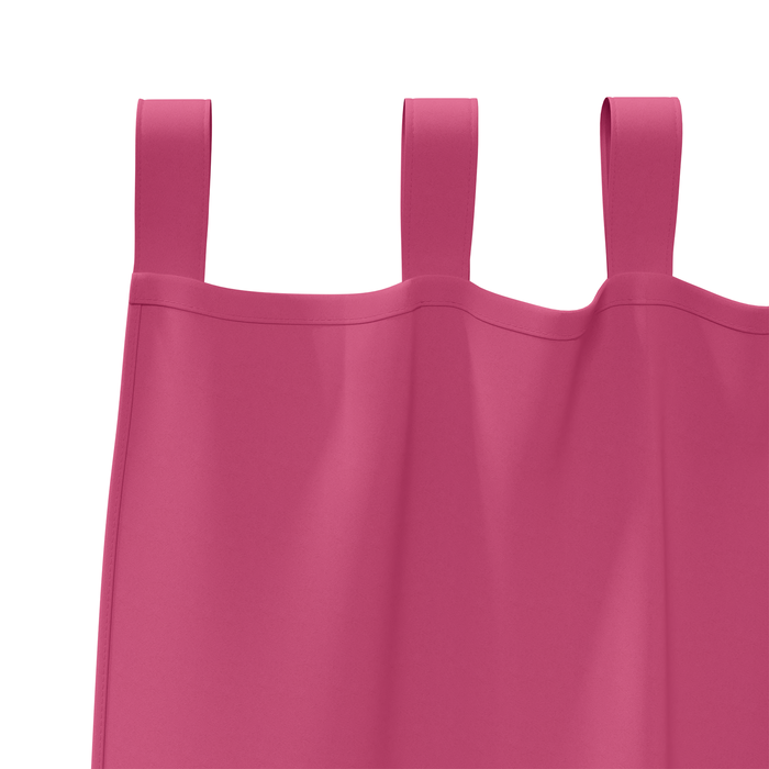 Perdele opace cu perdele 2 pcs Roz 225 x 140 cm Poliester - WALTI WALTI
