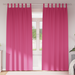 Perdele opace cu perdele 2 pcs Roz 225 x 140 cm Poliester - WALTI WALTI