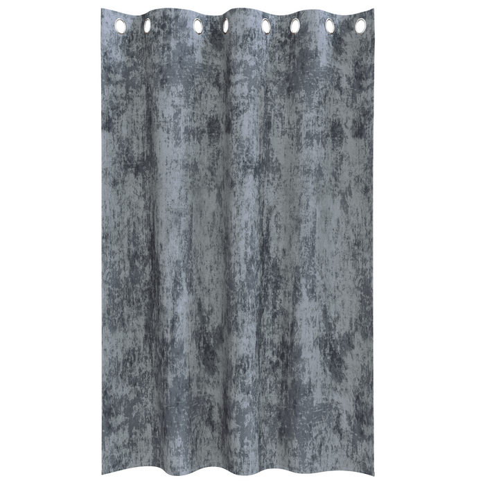 draperii cu ochete Argintiu Poliester 140 x 175 cm - WALTI WALTI
