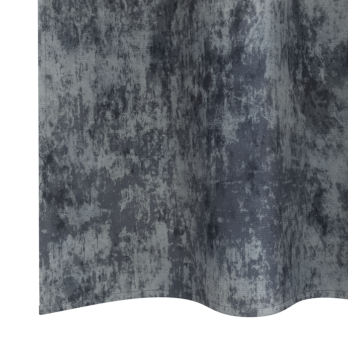 Draperii din Catifea 2 Pcs cu Ochiuri Gri Argintiu 260x140 cm - WALTI WALTI