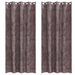 Draperii 2 buc cu gromete maro 225x140 cm - WALTI WALTI
