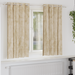draperii din catifea 2 buc cu inele crem 175x140 cm - WALTI WALTI